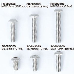 RC-BH306S 【Stainless Steel Button Head Screw Series M3×6mm 】