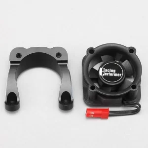 Yokomo Y2-303RBF - Aluminium Rear Brace with Cooling Fan - Black Edge Design